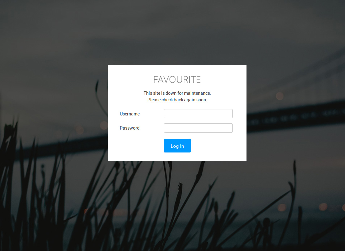 FavThemes tutorial for the offline page